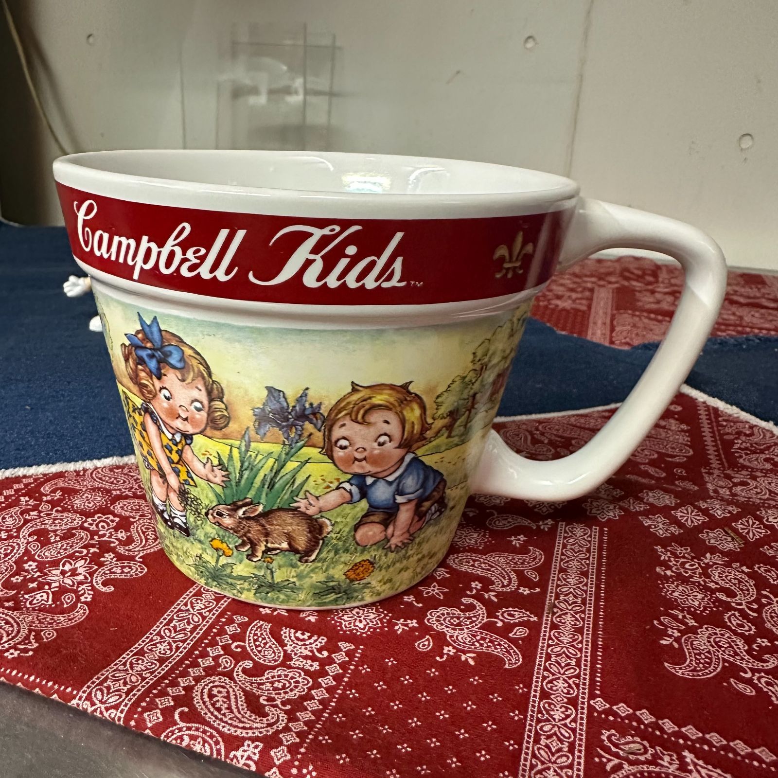 Campbell's Soup(キャンベルスープ)マグカップ2000年製 WEST WOOD製