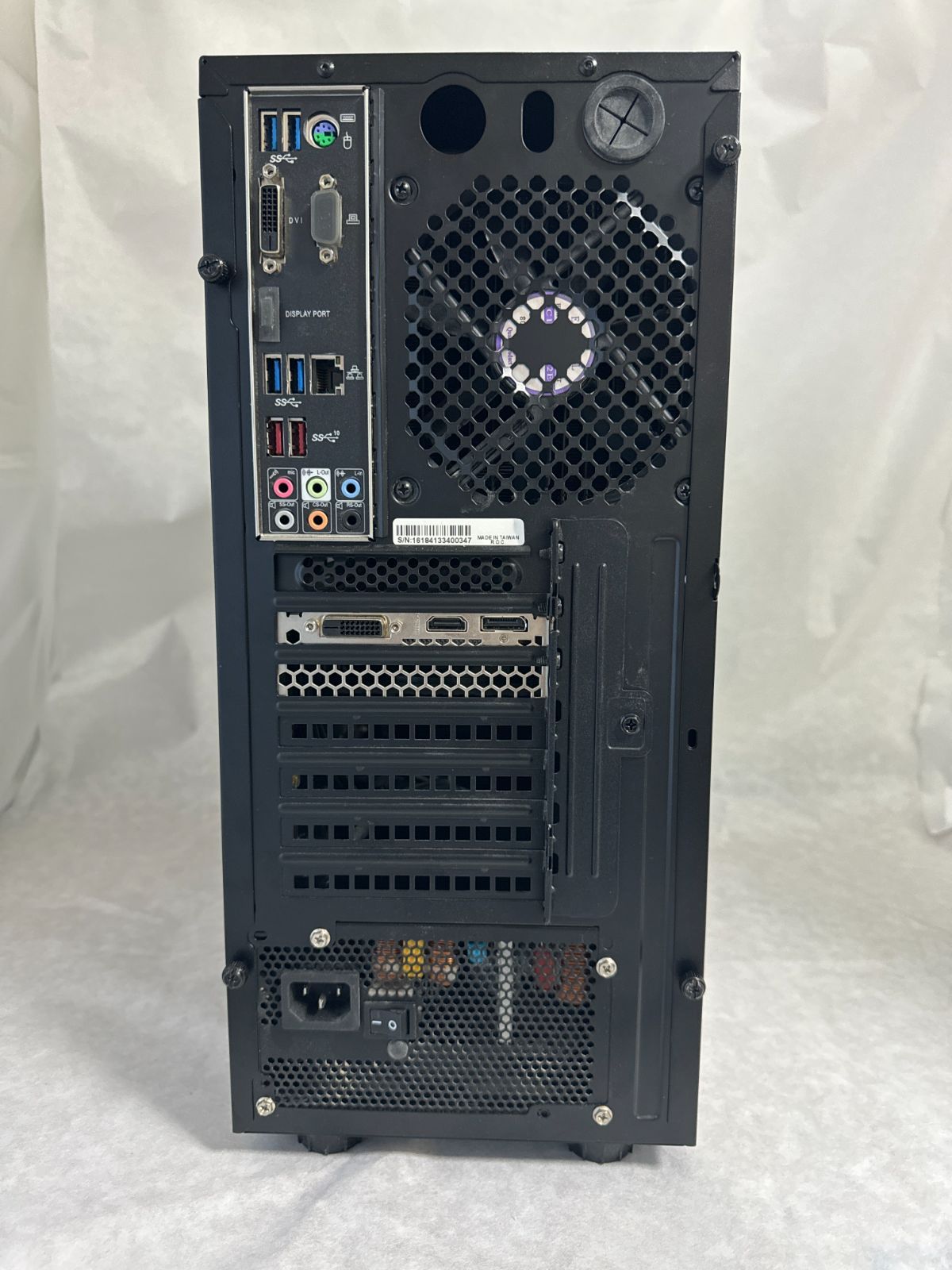 中古ゲーミングPC iiyama LEVEL∞ Core i7-8700 RTX2060 Super NVMe