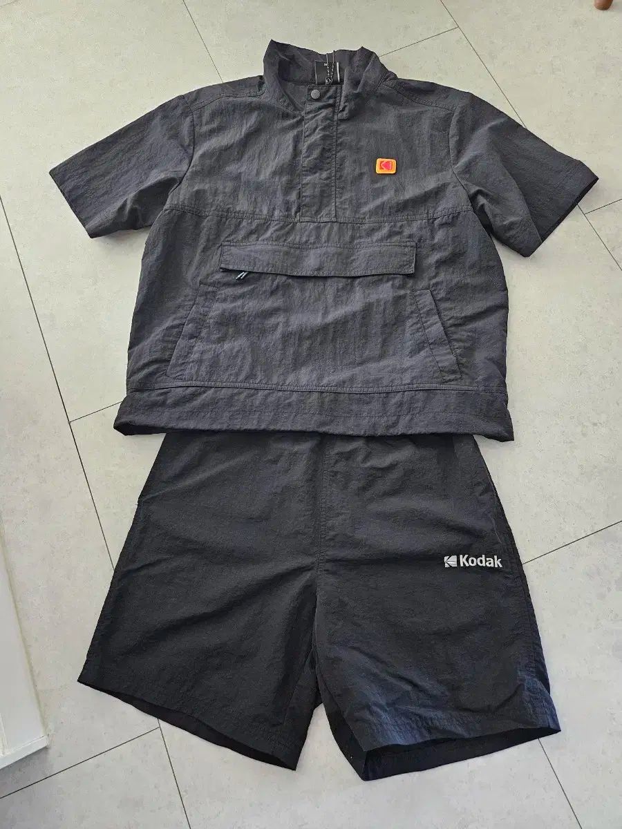 コダック アノラック セット 半袖 半ズボン XS S