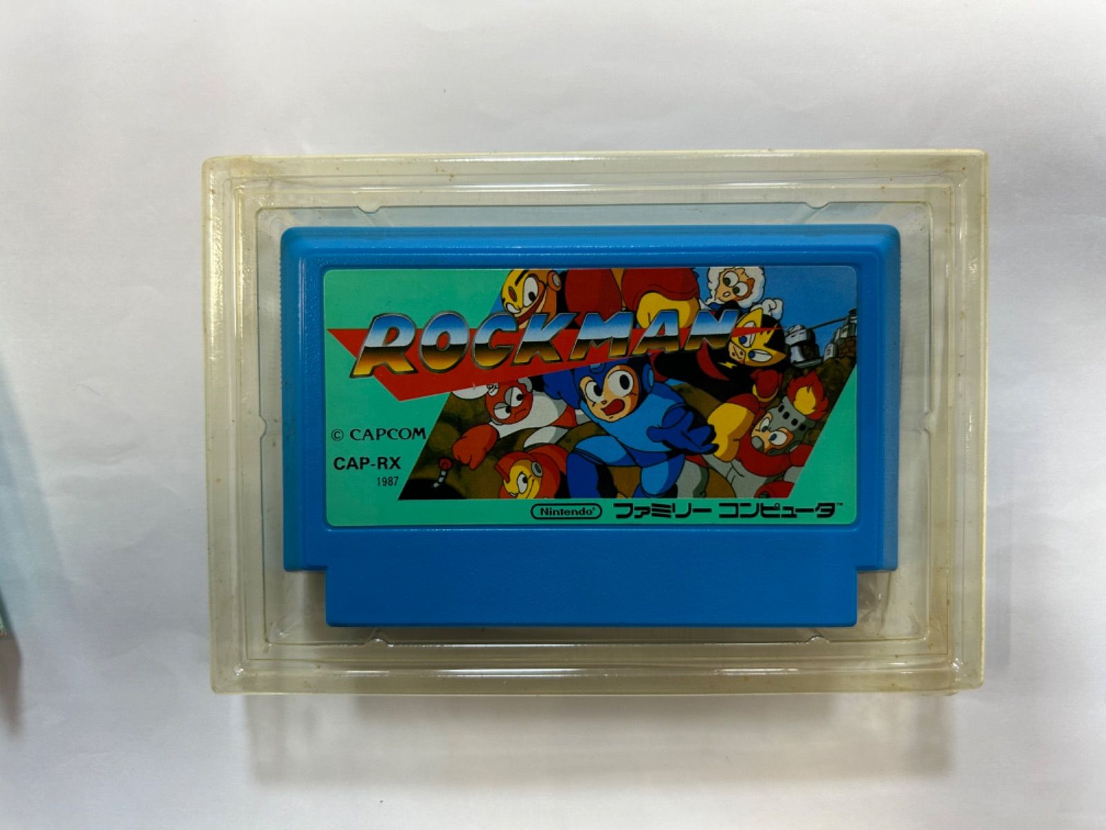 ロックマン 初代 ファミコン ソフト ROCKMAN CAPCOM - メルカリ