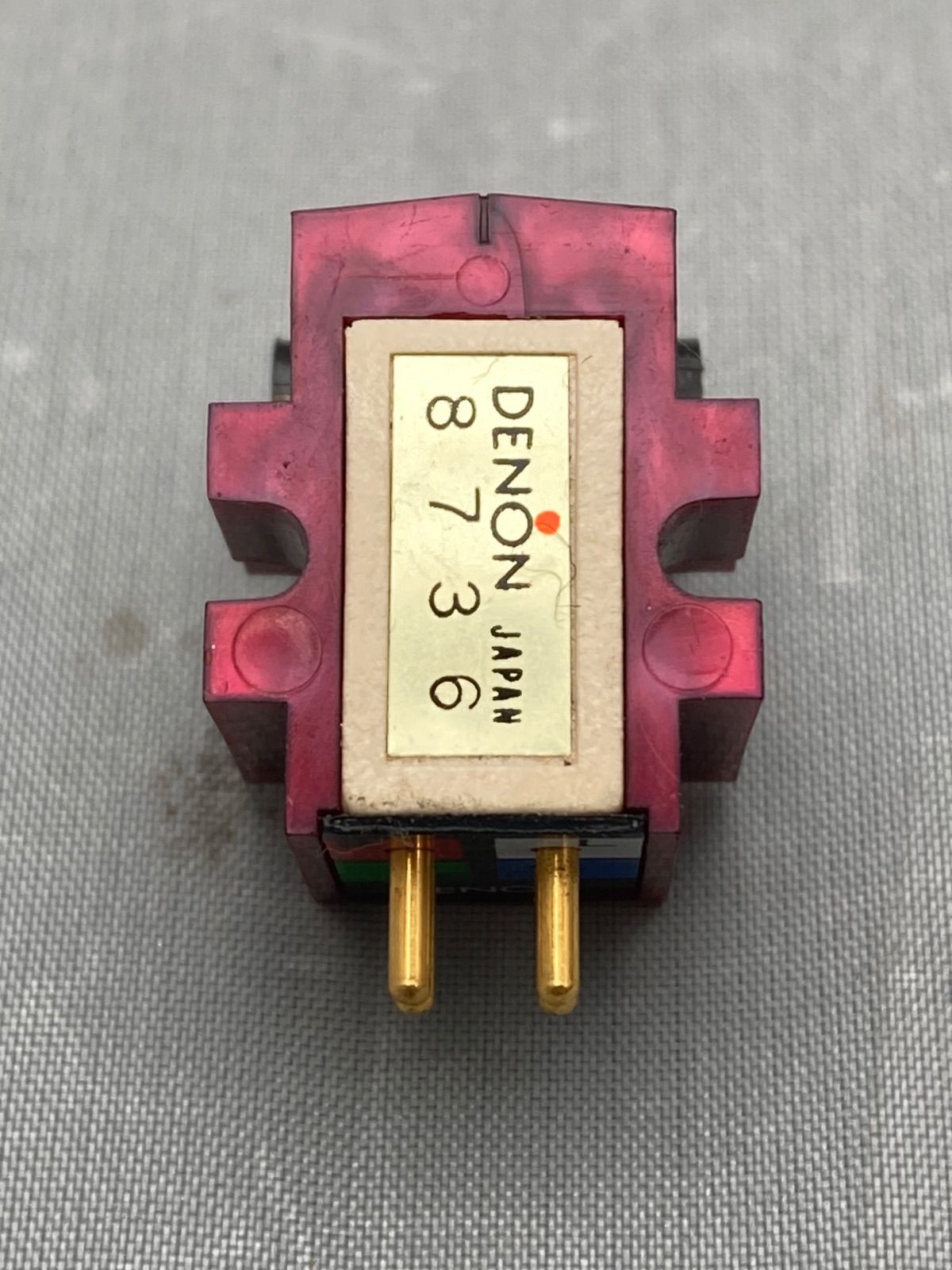 DENON DL-110 MC型カートリッジ レコード針 ケース・箱付き オーディオ