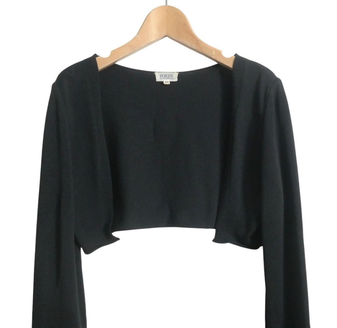 美品 FOXEY BOUTIQUE フォクシーブティック サイズ38 ボタンレス