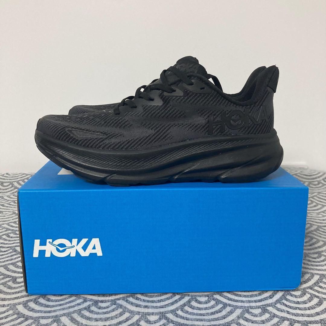 新品 Hoka ホカオネオネ クリフトン9 CLIFTON9 Black 28.5cm