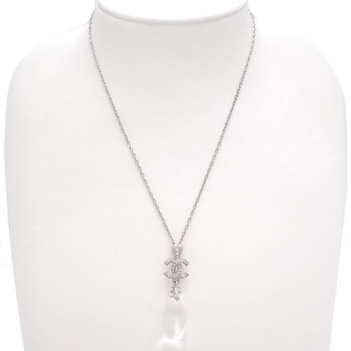 CHANEL(シャネル) ココマーク ティアドロップ ネックレス ネックレス