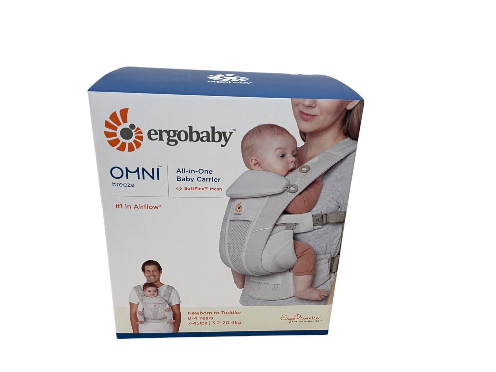 ergobaby OMNI breeze ナチュラルベージュ 抱っこ紐