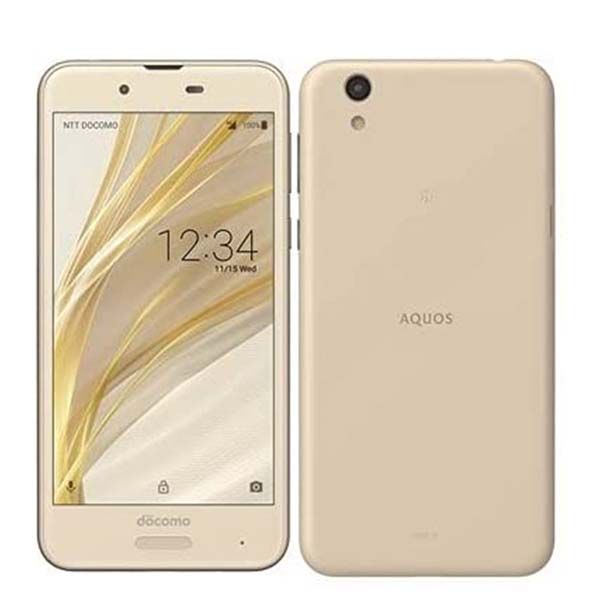 【中古】 SH-01K AQUOS sense シャンパンゴールド SIMフリー 本体 ドコモ スマホ シャープ【送料無料】 sh01kgl7mtm