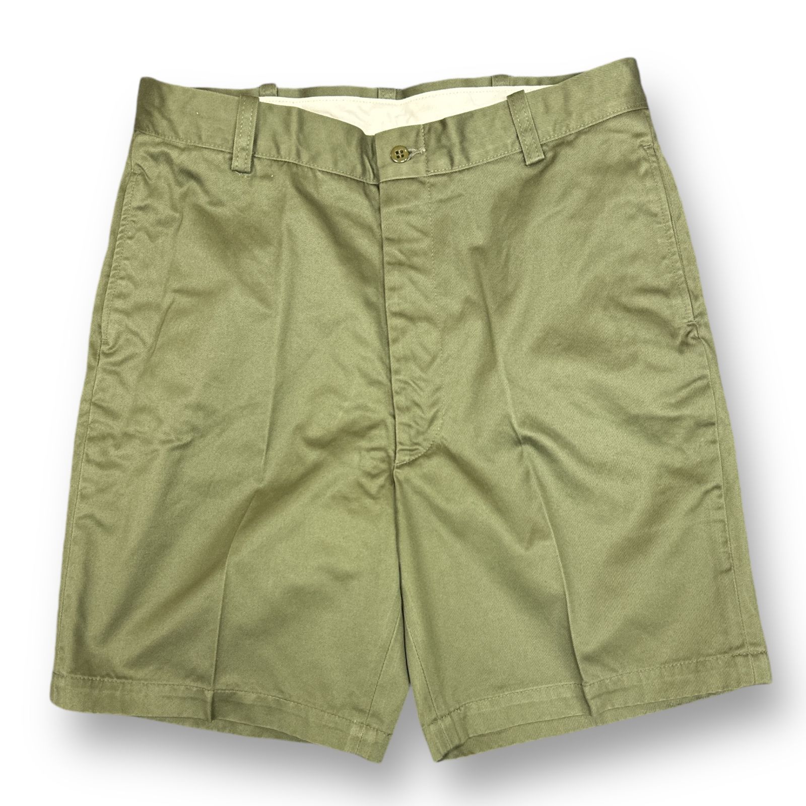定価27500円 新品 MASSES 24SS CHINO SHORTS チノショーツ ハーフパンツ マシス オリーブ  M 75842A5