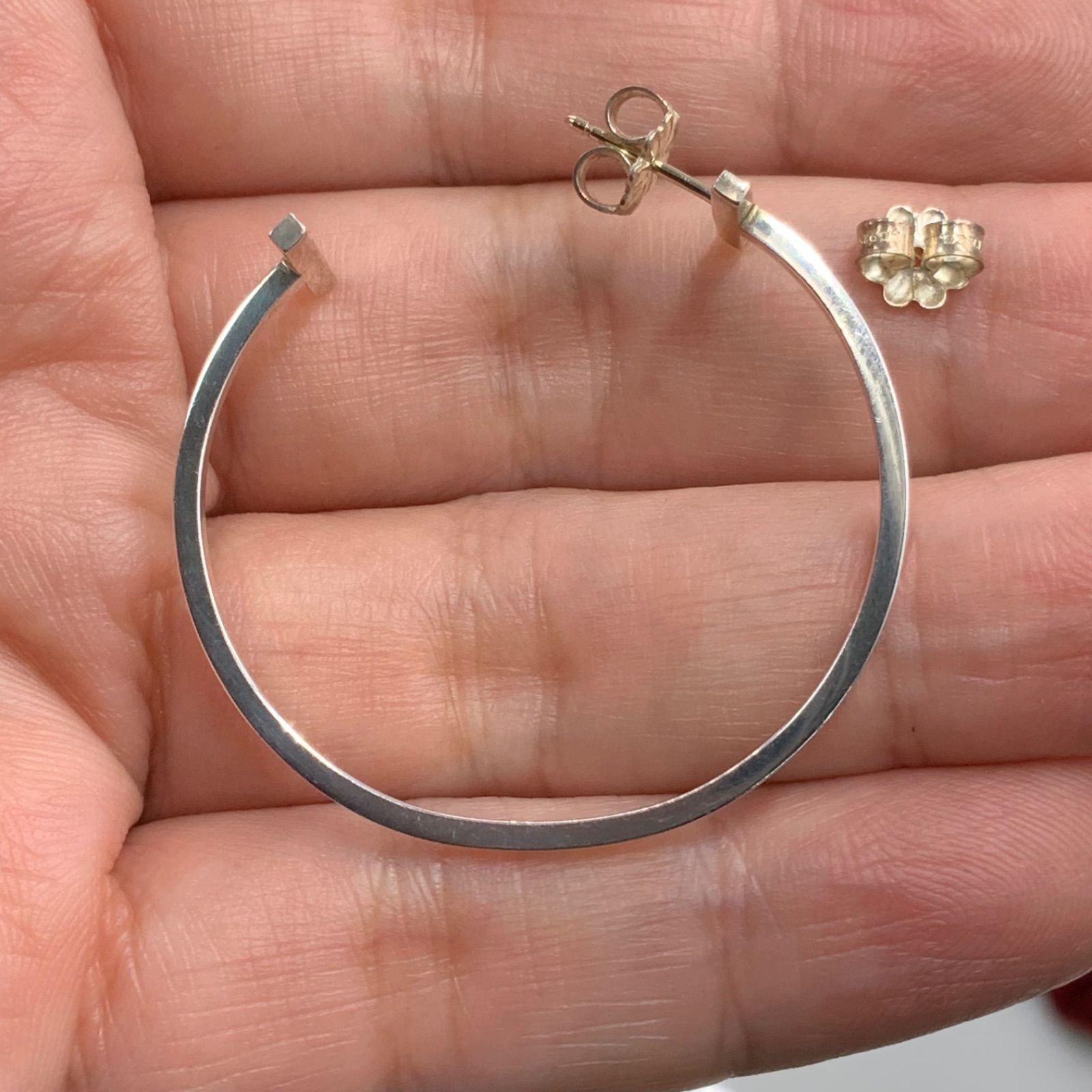 ティファニー Tワイヤー ラージフープピアス 箱 袋