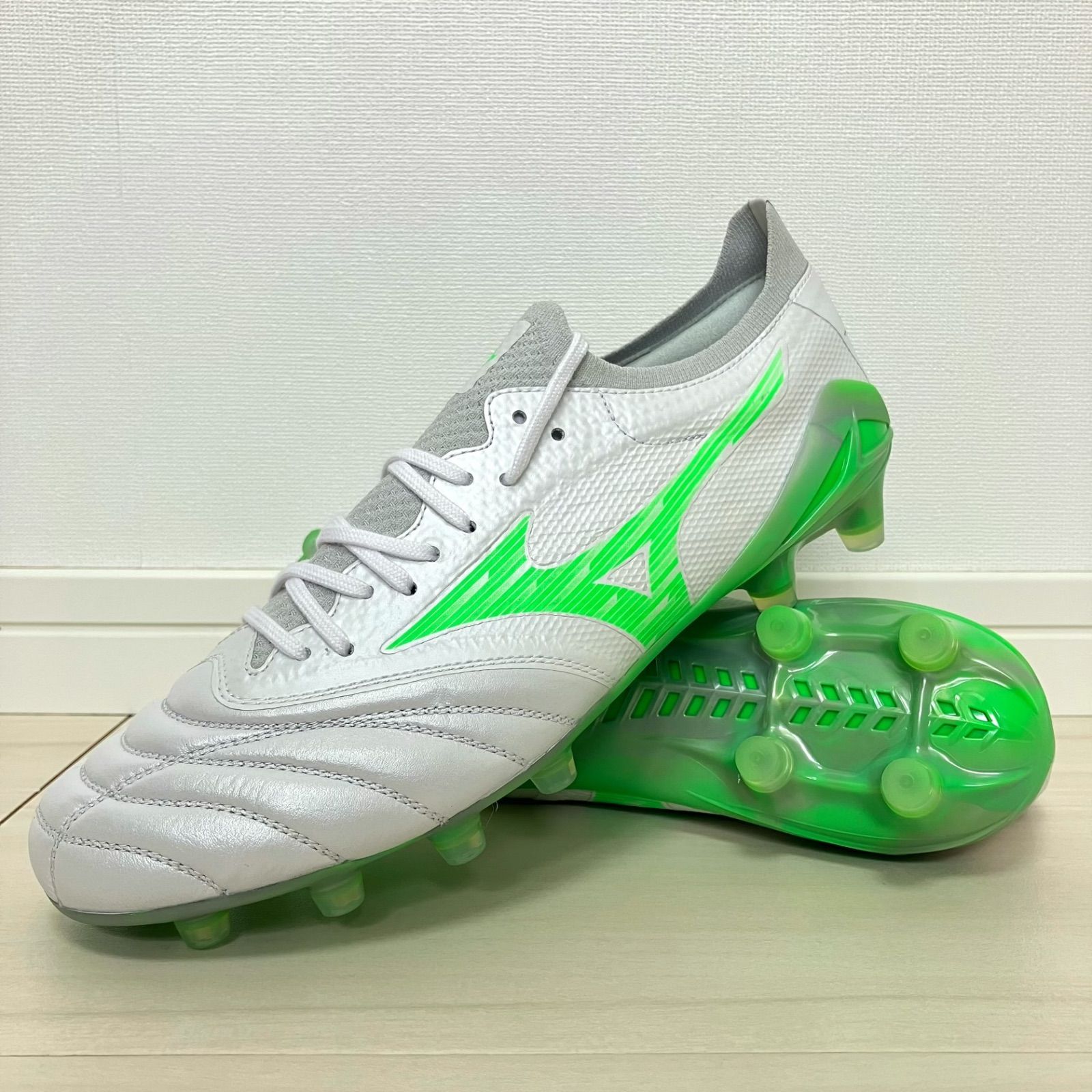 MIZUNO ミズノ モレリアネオ4β エリート フロンティアパック 白 緑
