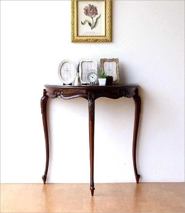 マホガニーコンソールL