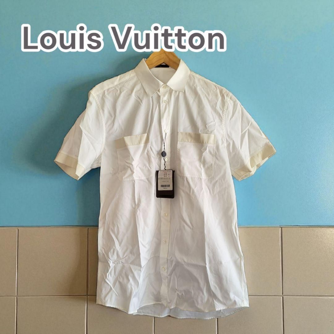 12600□Louis Vuitton 半袖シャツMイタリア製