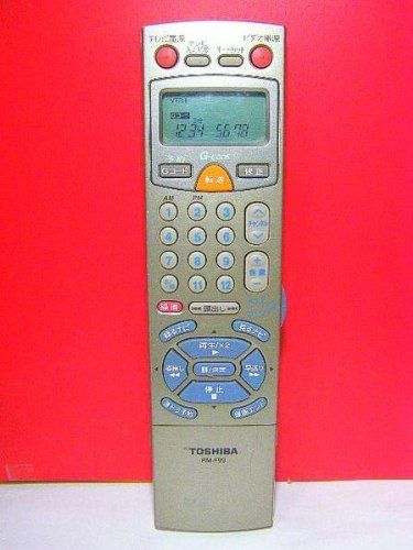 中古】 TOSHIBA 東芝 ビデオリモコン RM-B11 楽天市場】【中古】東芝
