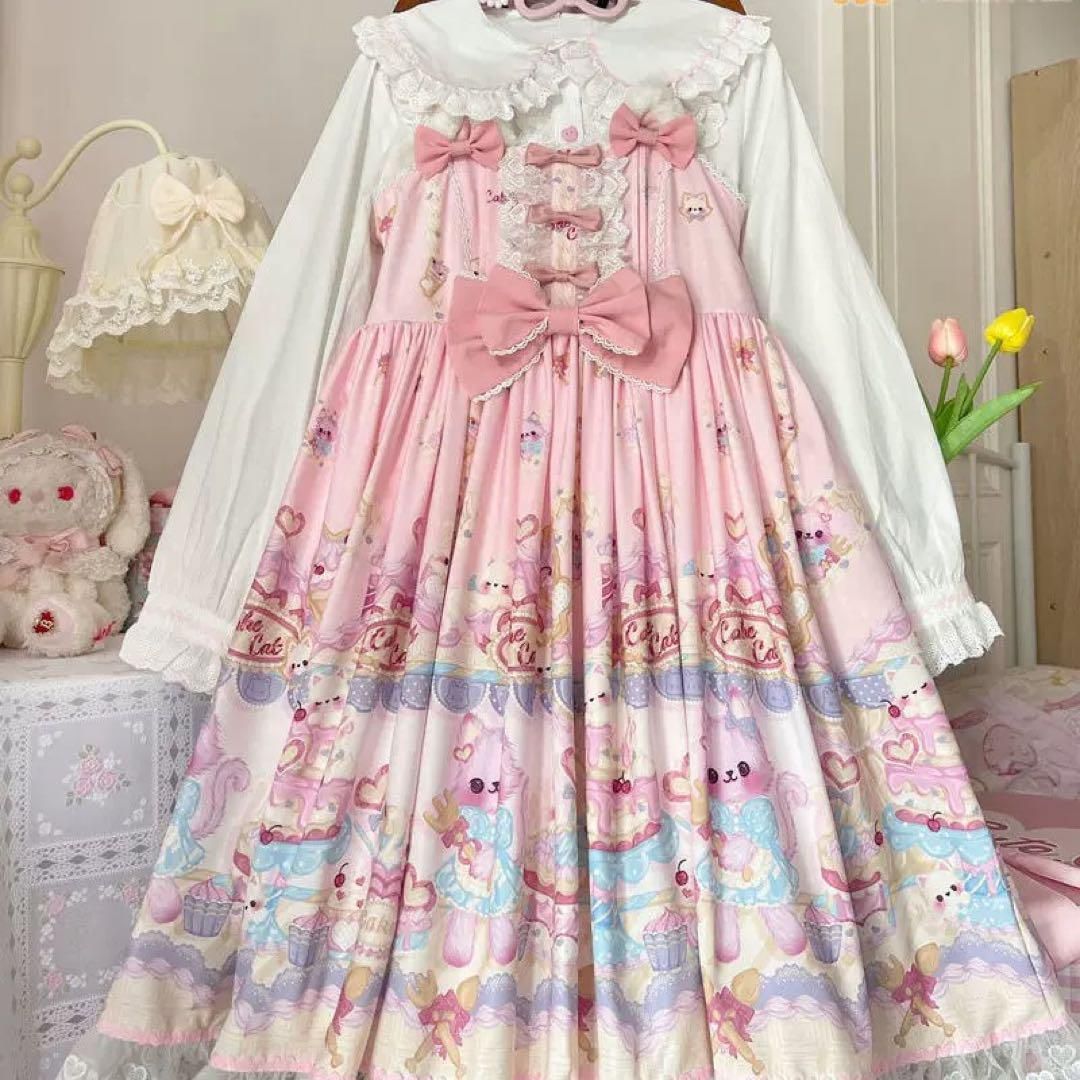 甘ロリワンピース♪ピンク
