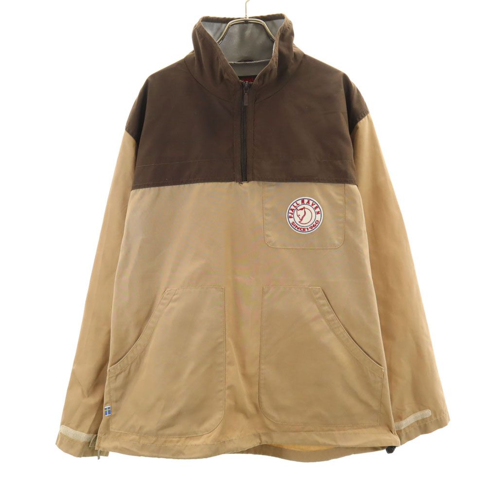 フェールラーベン 長袖 ハーフジップ アウトドアジャケット LL ブラウン系 FJALLRAVEN メンズ