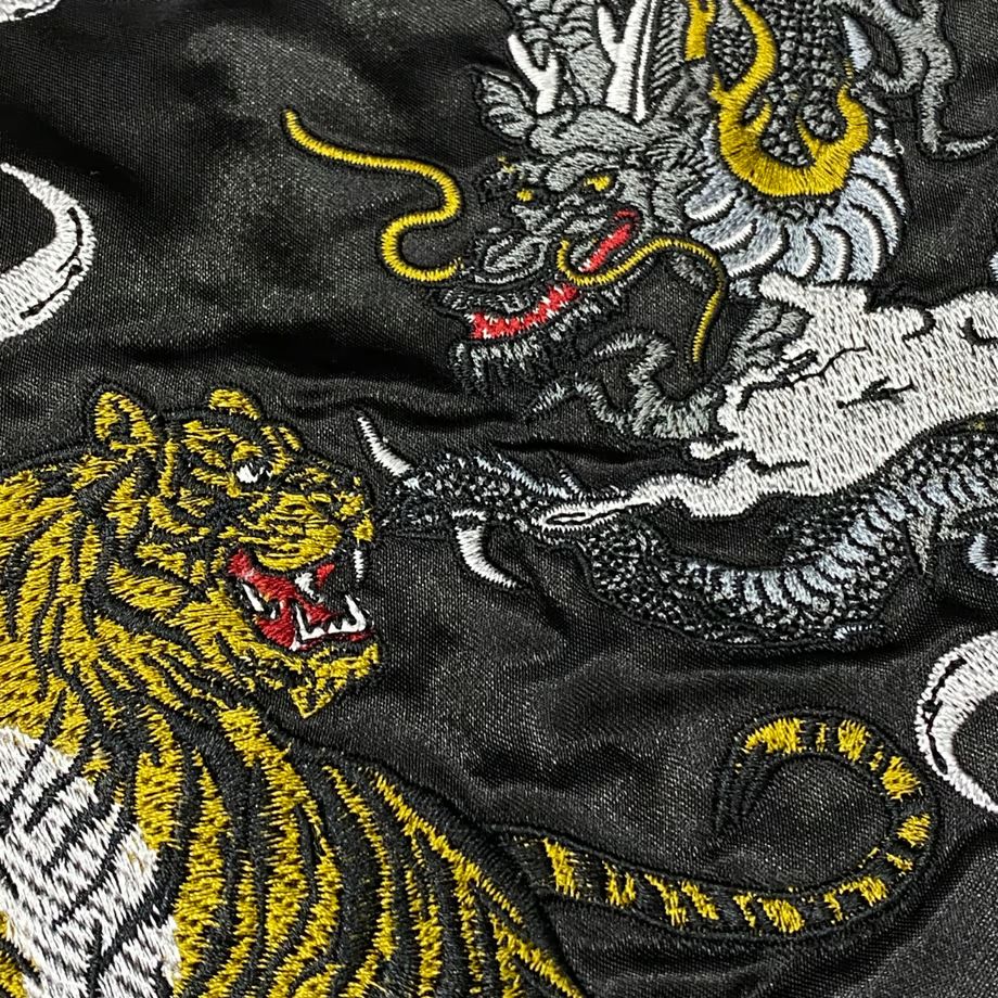 KIDS 横須賀発祥 スカジャン 横須賀ジャンパー SUKAJAN 中綿入り Tiger