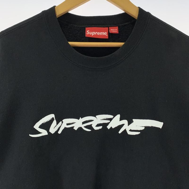 中古】Supreme 20AW Futura Logo Crewneck サイズL ブラック  