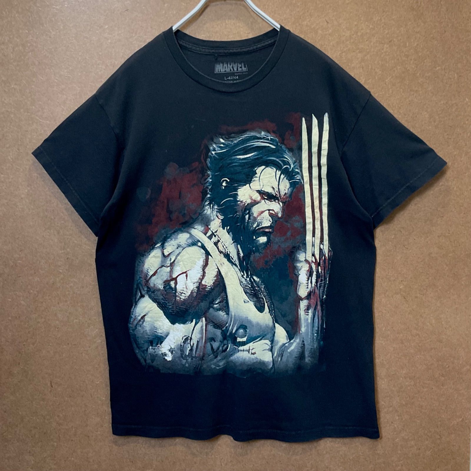 マーベルTシャツウルヴァリンローガンX-MENアダマンチウム超希少