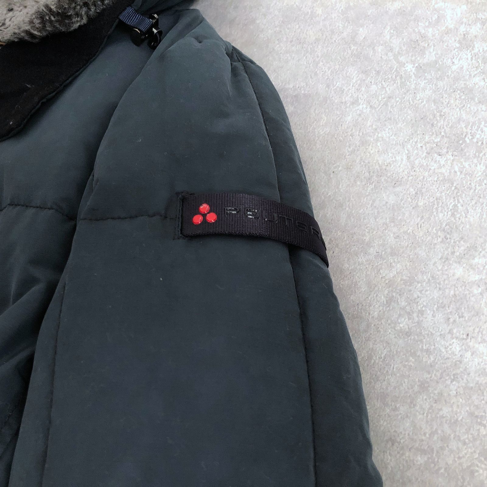 定価19.8万 PEUTEREY HURRICANE ハリケーン ダウン ジャケット ピュー