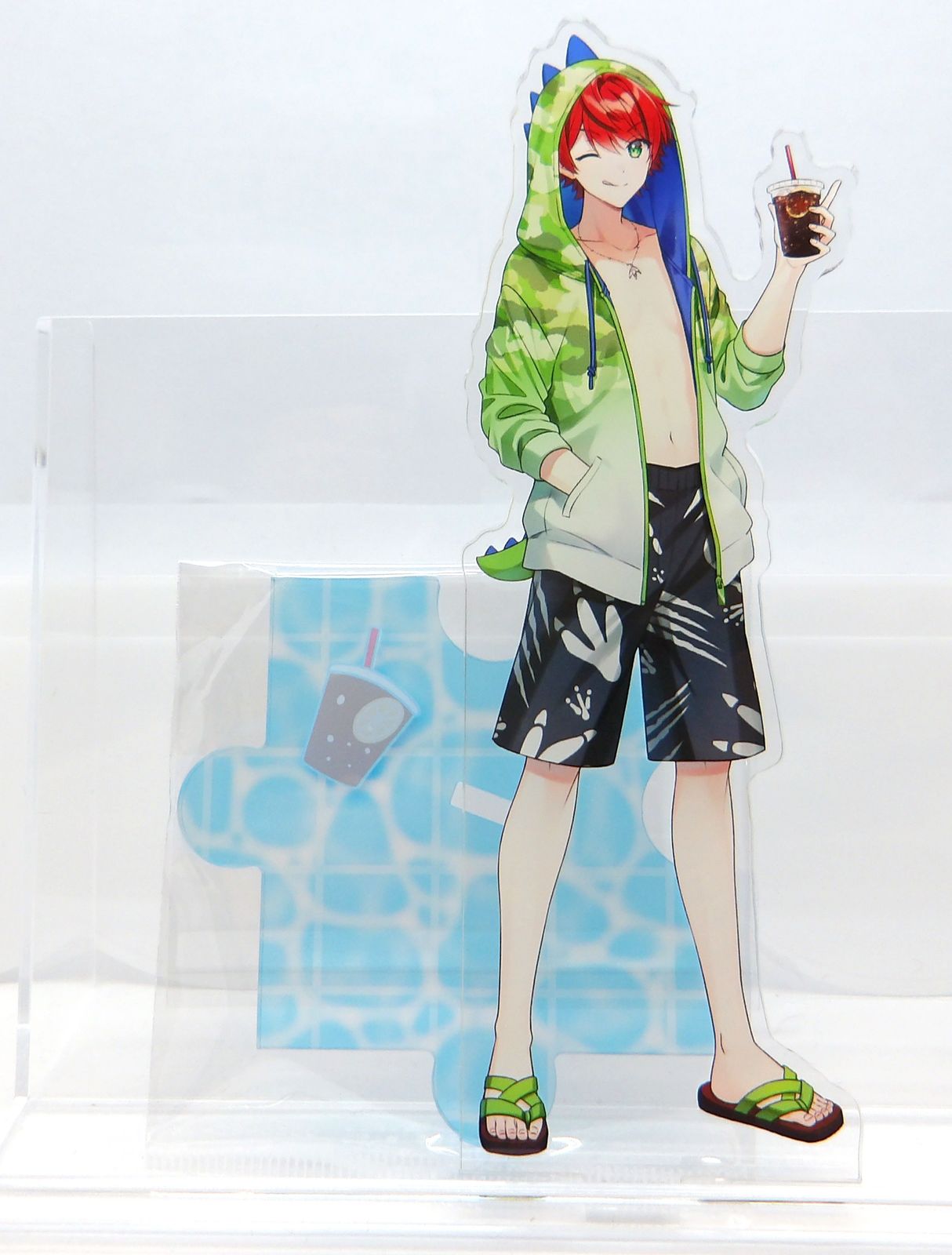 中古】じゃぱぱ カラフルピーチ アクリルスタンド サマーからぴち