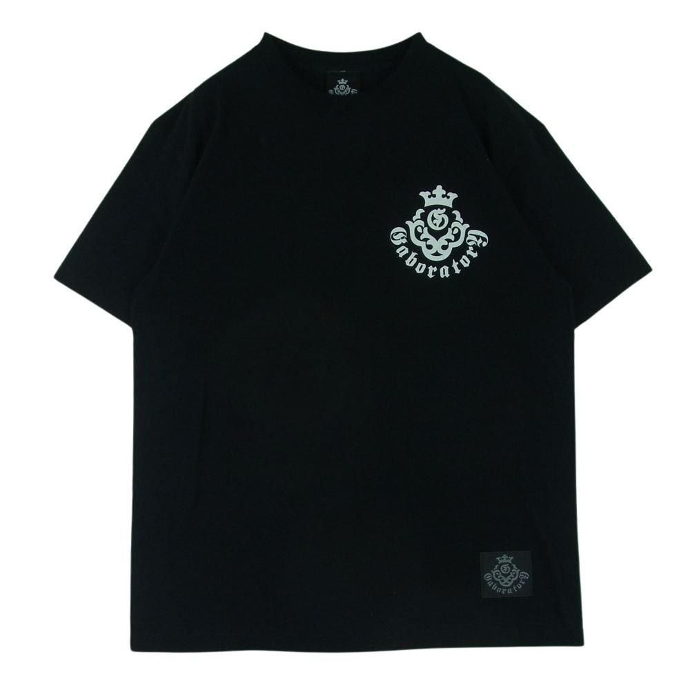 GABOR ガボール GABORATORY ガボラトリーホールディング ST-35 Triple Skull T-shirt トリプルスカル 半袖 Tシャツ ブラック系 LL【中古】