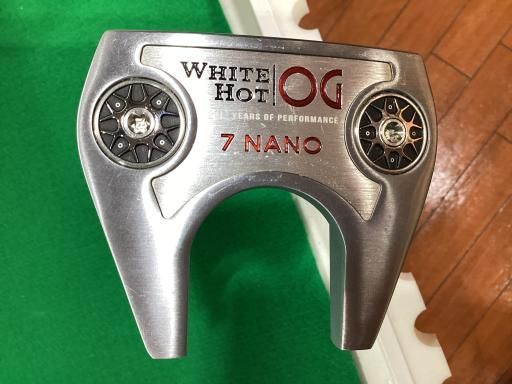 オデッセイ WHITE HOT OG 7 NANO 33インチ パター PT STROKE LAB フレックスその他 メンズ 男性用 右利き 右用 Cランク ゴルフクラブ