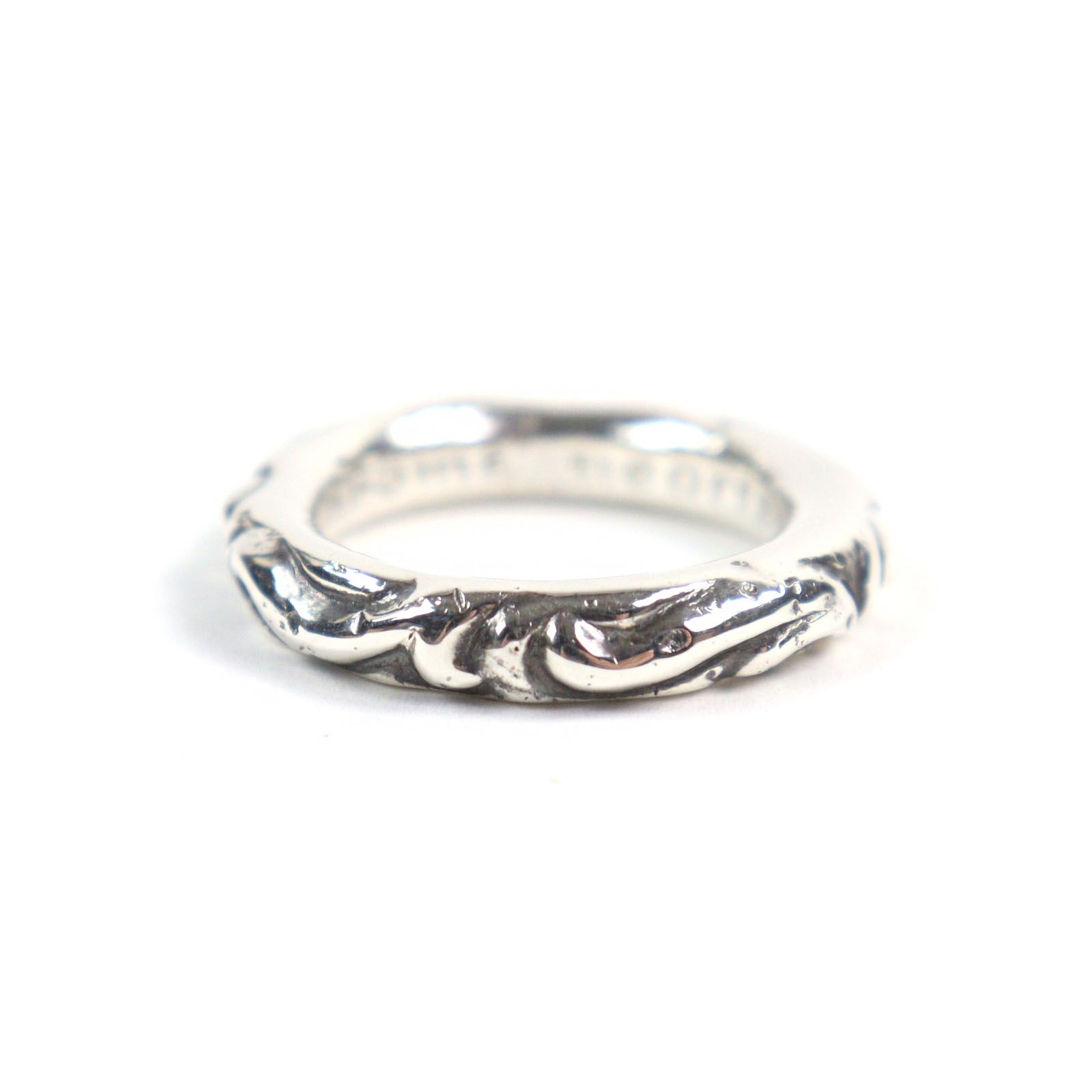 CHROME HEARTS SCRL BAND スクロールバンドリング シルバー CHROME HEARTS クロムハーツ SCRL BAND スクロールバンド リング