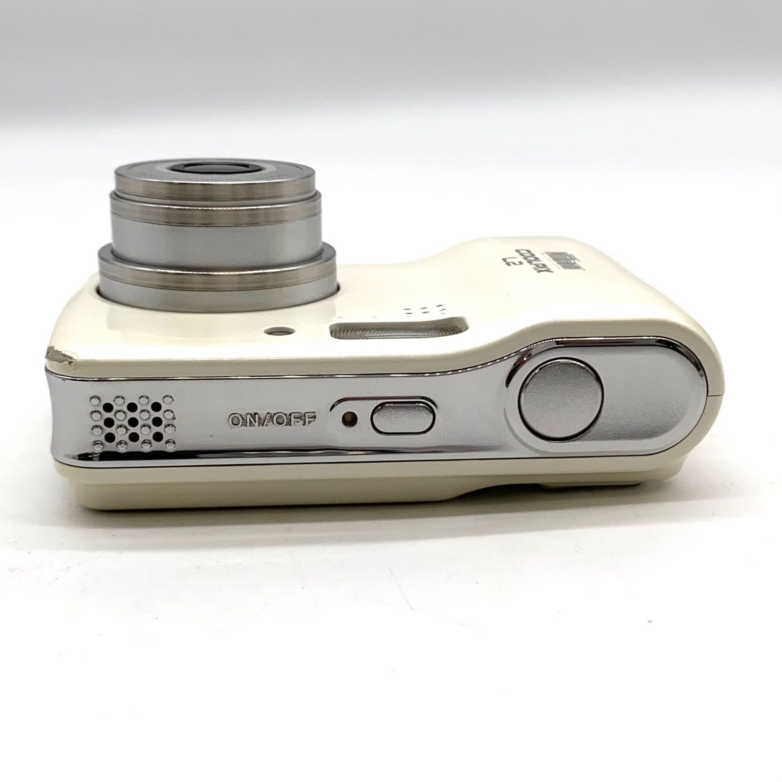 通電確認済み】Nikon デジタルカメラ COOLPIX L2 ホワイト 【公式通販】