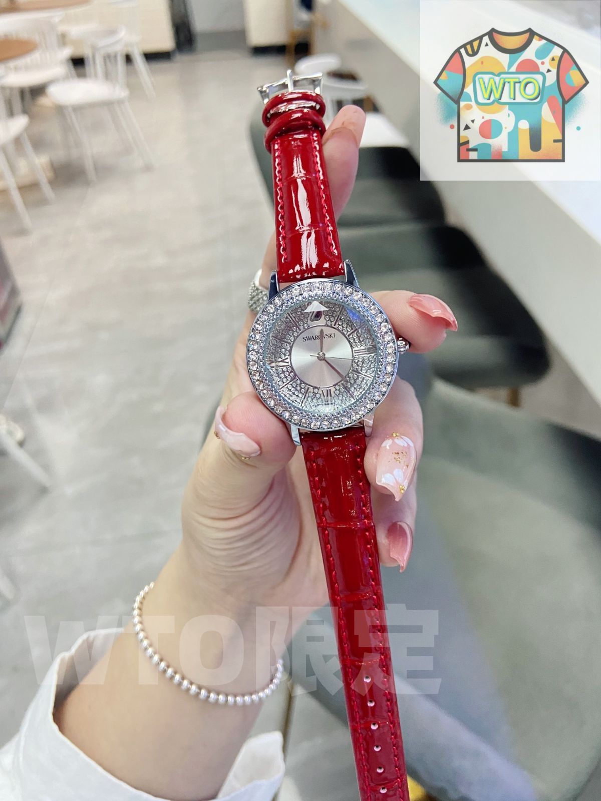 SWAROVSKI 今日WTO】最新登場 スターデザイン クリスタルダイヤ