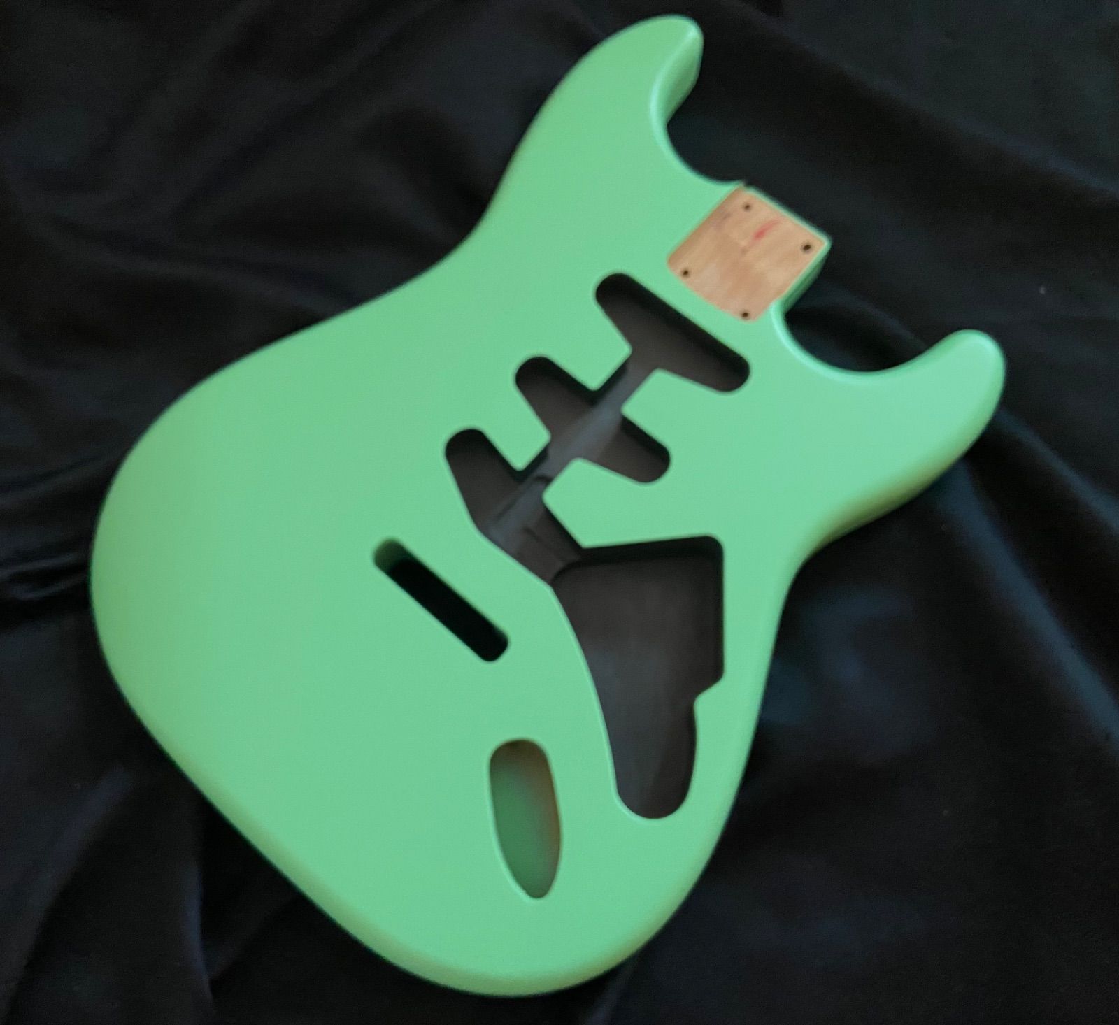 ストラトキャスターボディNo17サーフグリーンアルダーサテンフィニッシュ