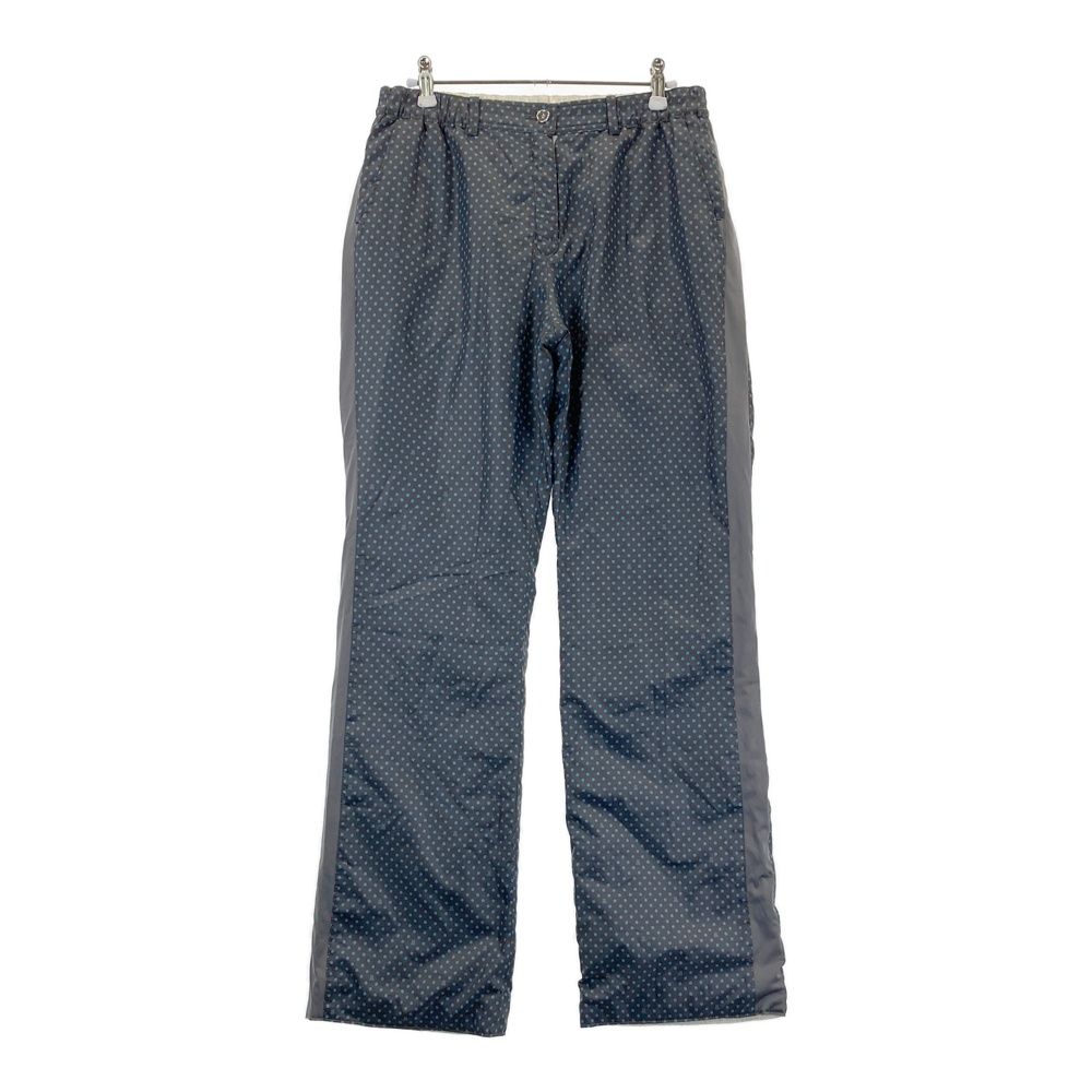 サイズ 42 LANVIN SPORT ランバン スポール リバーシブル 中綿パンツ ドット柄 グレー系 240101338121 ゴルフウェア レディース ストスト