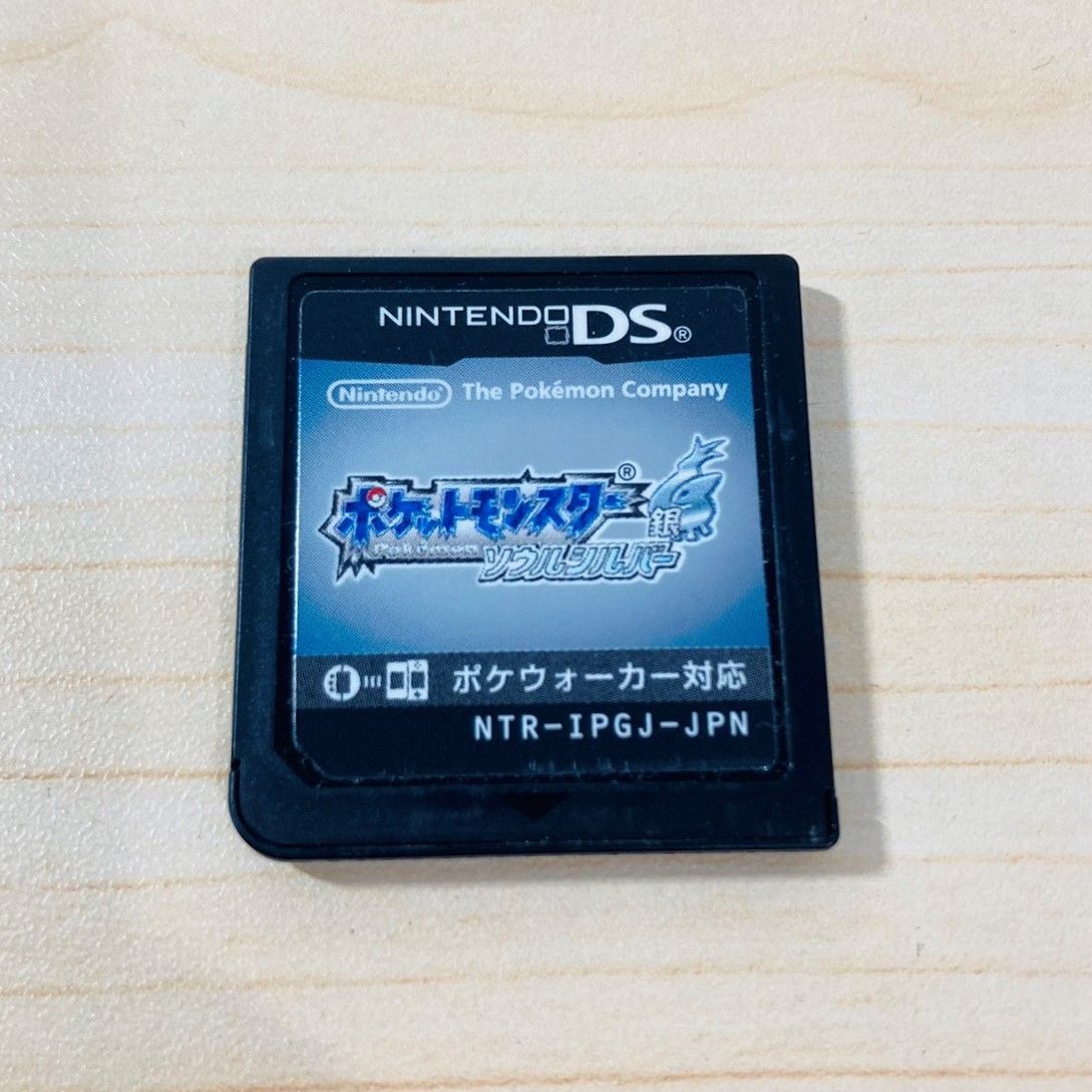 ☆希少 動作良好 北米版☆DS ポケットモンスター ソウルシルバー 