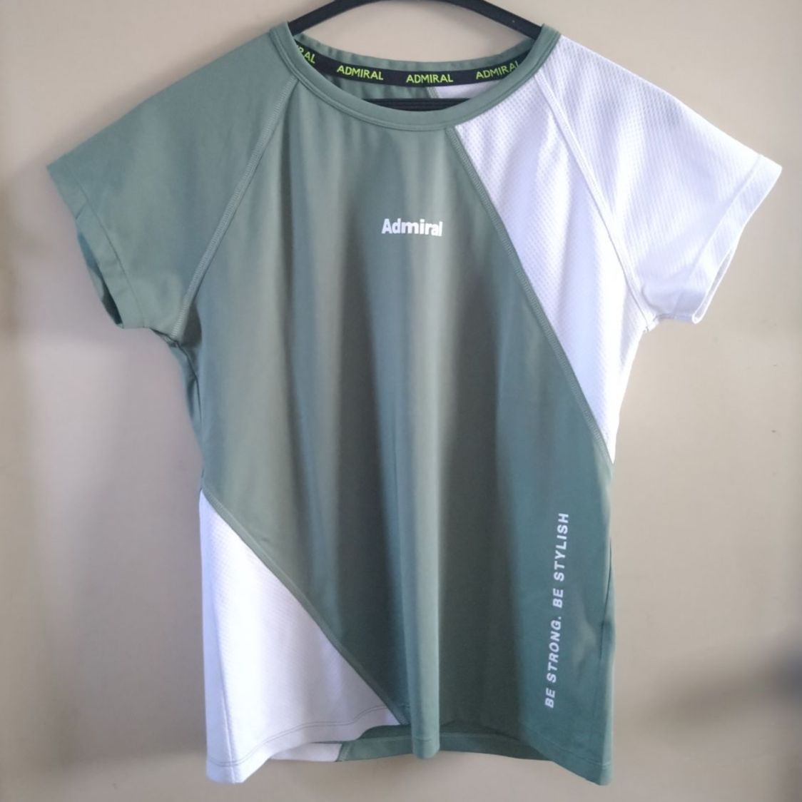 Admiral アドミラル テニス ウェア シャツ Mサイズ 美品 緑白