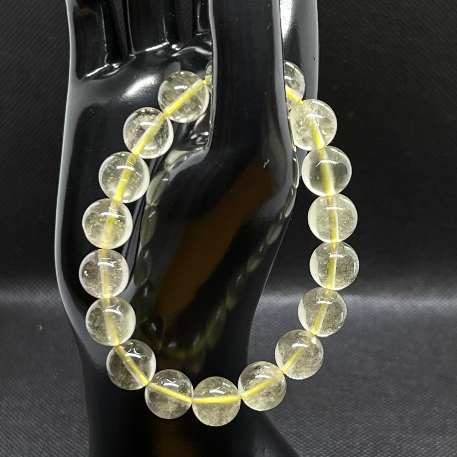 高透明度】ペリドット ブレスレット 10〜11mm アフガニスタン産