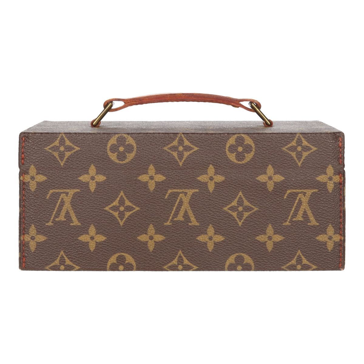 中古】 LOUIS VUITTON ルイ・ヴィトン ボワット・ア ・トゥー M47236 モノグラム ジュエリー アクセサリー ケース ボックス  トランク 23009972 RS - メルカリ