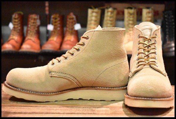 レッドウィング　8160 プレーントゥ　7D 美品　REDWING 7D 箱付 DEAD 犬タグ】レッドウィング 8160 アイリッシュ