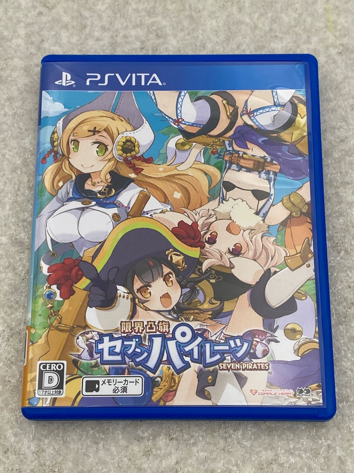 限界凸旗 セブンパイレーツ PS Vitaソフト - メルカリ