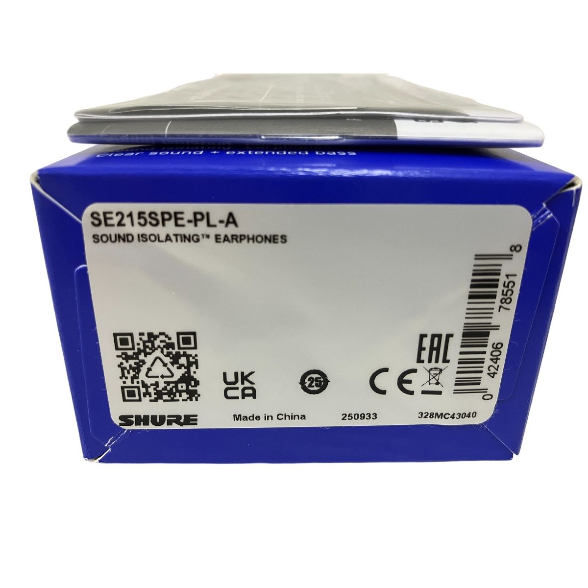  SHURE SE 215 Special Edition シュア 高遮音性 シングルダイナミック型 イヤホン 音響機器 有線イヤホン 有線イヤホン リケーブル