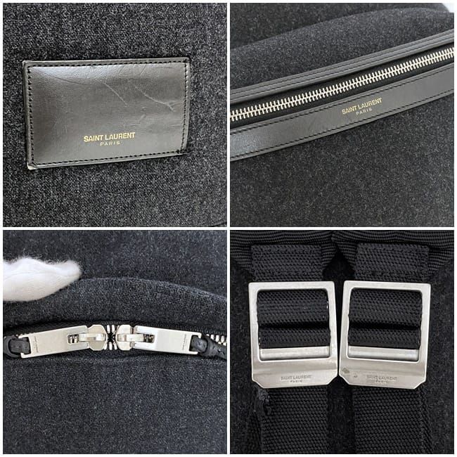 サンローラン バックパック f-21216 ブラック 326865 美品 - メルカリ