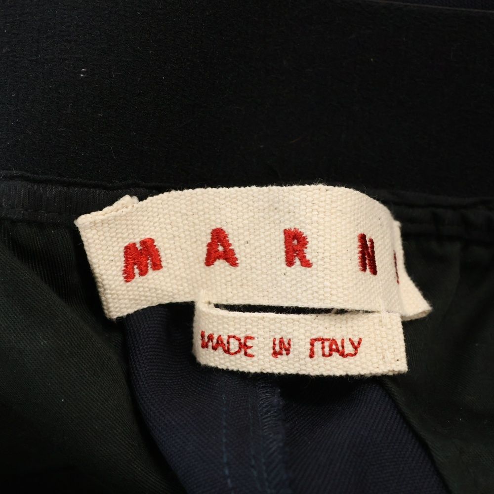 MARNI (マルニ) 24SS ウエストロゴ イージースラックスパンツ
