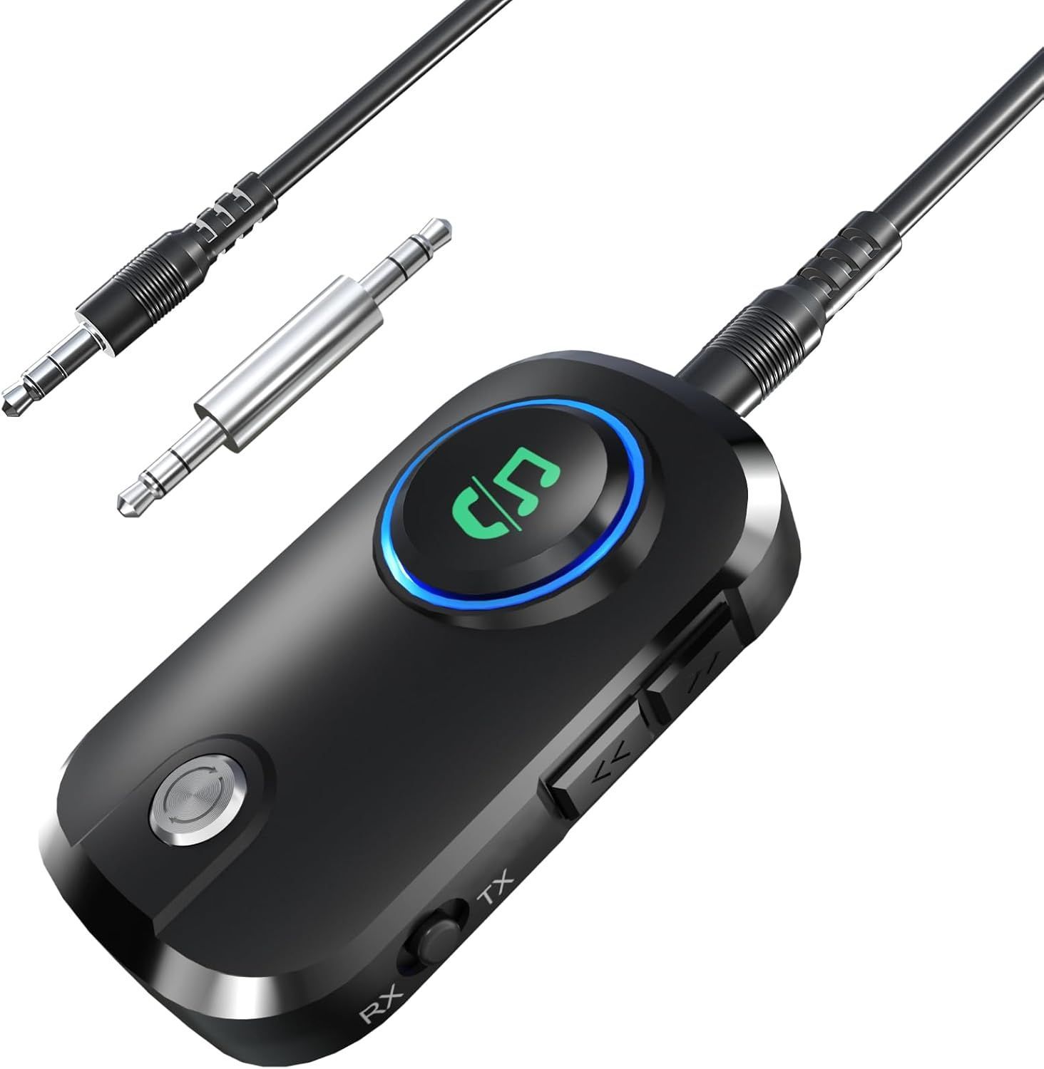 ✨集音器✨Bluetooth5.3 ワイヤレスイヤホン型 高齢者 通話 音楽