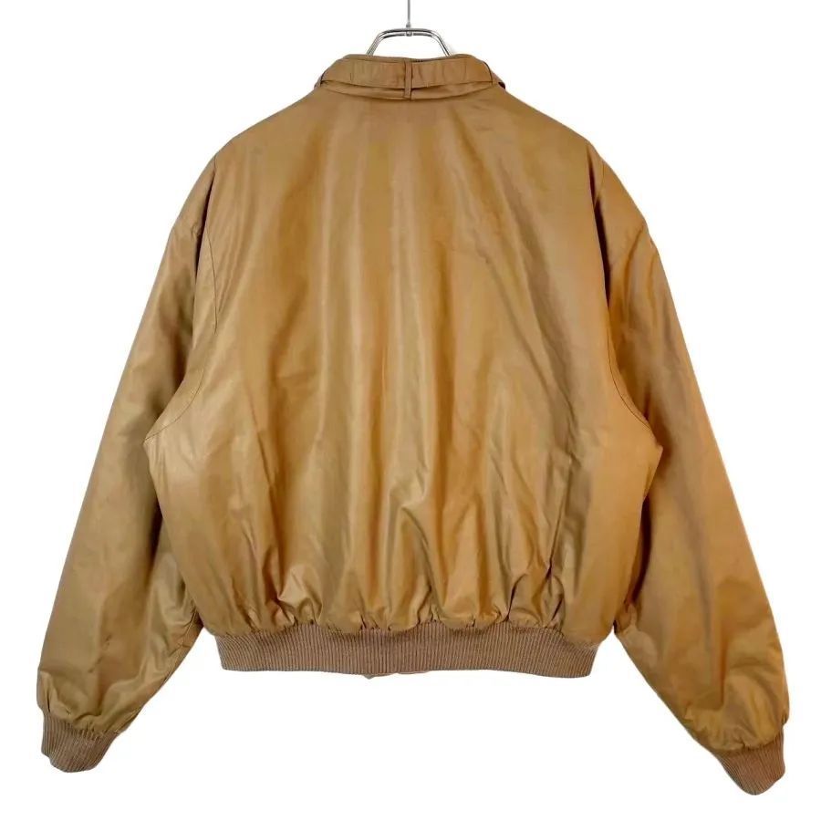 【良カラー】MEMBERS ONLY ヴィンテージMA1中綿ブルゾン ブラウン メンバーズオンリーMembers Only中綿入りスイングトップ