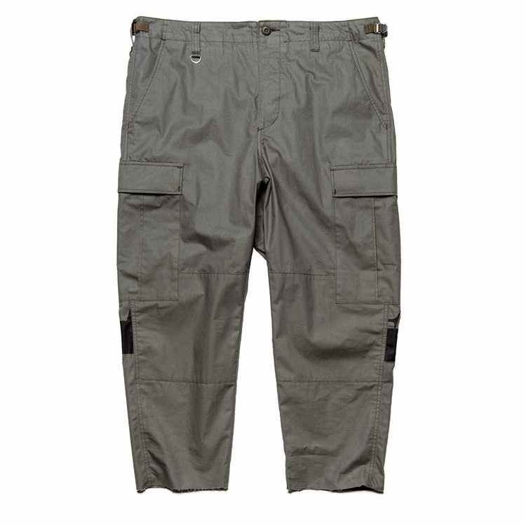 uniform experiment HEM CUT OFF CROPPED CARGO PANTS パンツ UE
