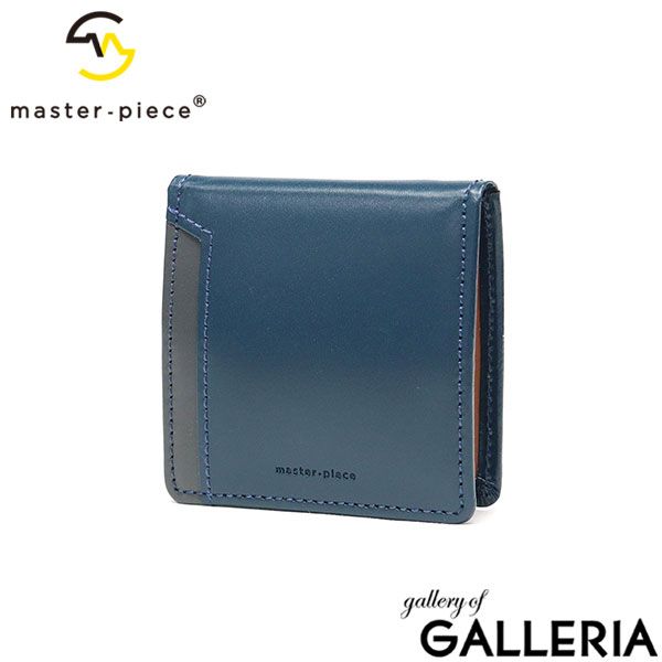 未使用級　展示品　マスターピース　ミニ財布　小銭入れ　本革　コインケース 正規取扱店】 マスターピース コインケース メンズ レディース