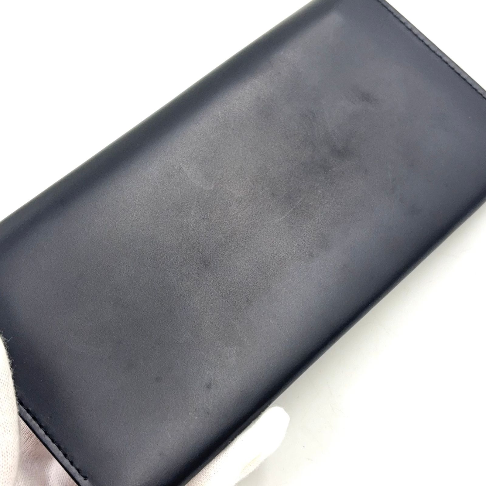 Burberry バーバリー 長財布 レザー ノバチェック ブラック BURBERRY