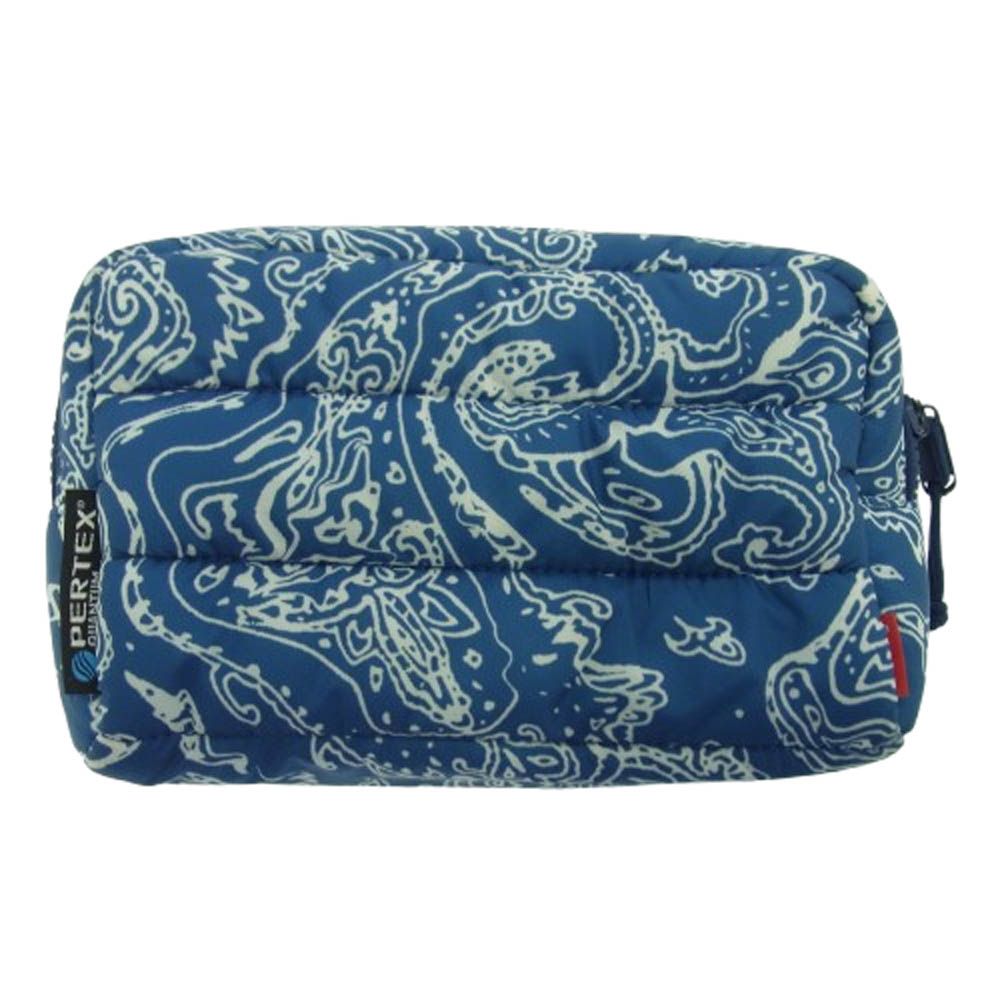 Supreme シュプリーム 22AW Puffer Pouch Blue Paisley パファー ポーチ ブルー ペイズリー ブルー系