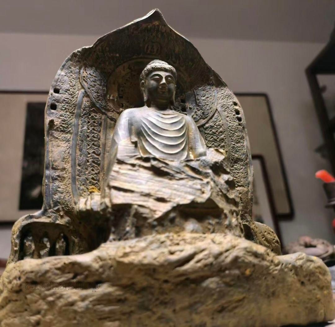 石像 石仏 龍門石窟盧舎あの大仏 禅意供養 文房 茶道玄関 置物 装飾品 工芸品 石像 石仏 龍門石窟盧舎あの大仏 禅意供養 文房 茶道玄関 置物
