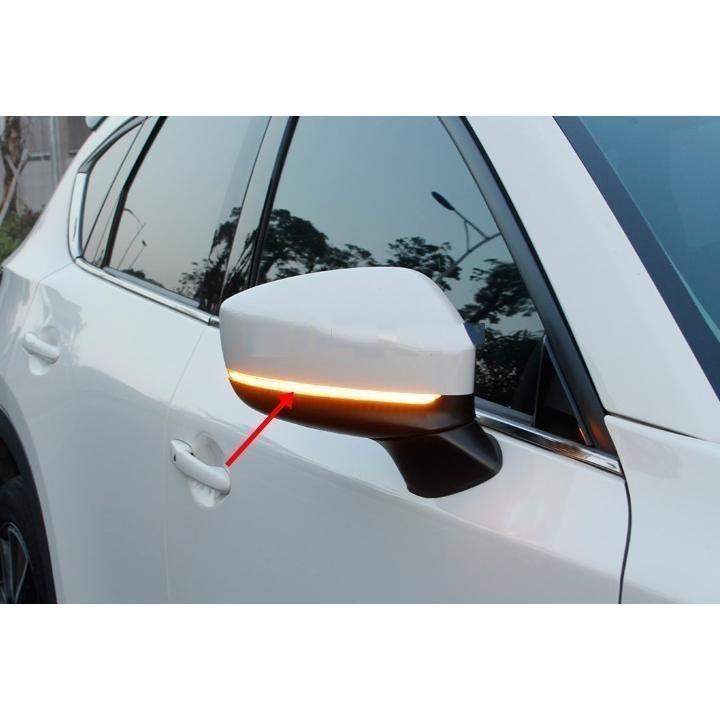 LED 流れる ウィンカー ドアミラー 交換式 新品 マツダ CX-5 KF 専用 左右セット