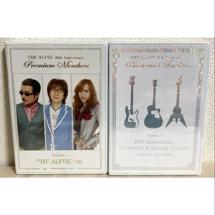 【DVD】 THE ALFEE 40thAnniversary 6巻コンプリート Amazon.co.jp: 全6巻セット THE ALFEE DVD PREMIUM MEMBERS