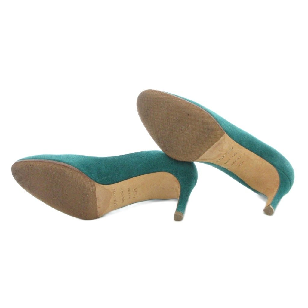sergiorossi セルジオロッシ スウェードパンプス/カーキ/37 セルジオロッシ Sergio rossi Scarpe Donna パンプス スエード