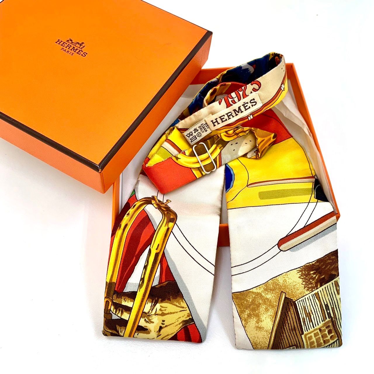 HERMES シルク 蝶ネクタイ ボウタイ ビンテージ（ボウタイ 蝶